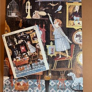 New York Puzzle Company 1000 Piece Puzzle Vintage Shop